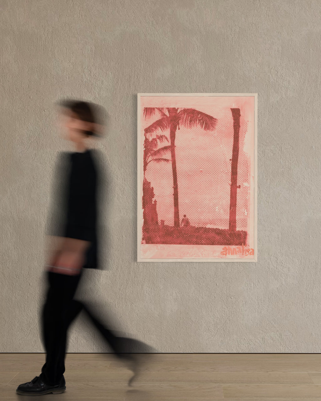 Ritual Print ( red)