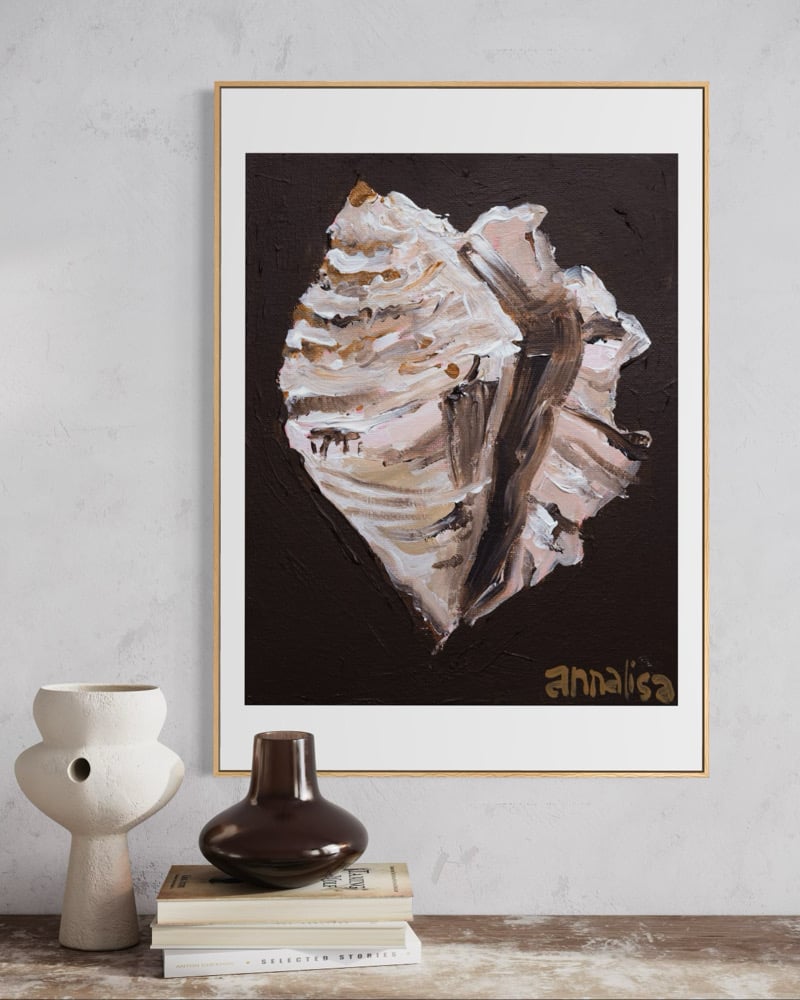 Conch Shell Print