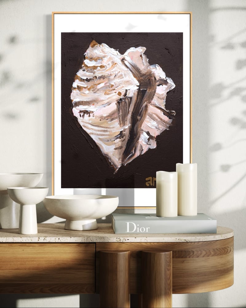 Conch Shell Print